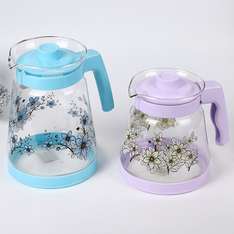 Nowy Teapot Household Proste Zastosowanie Kreatywnego Projektu Handlowego Szklaną Szklaną Szklaną Kroplę Spot Sprzedaż hurtowa